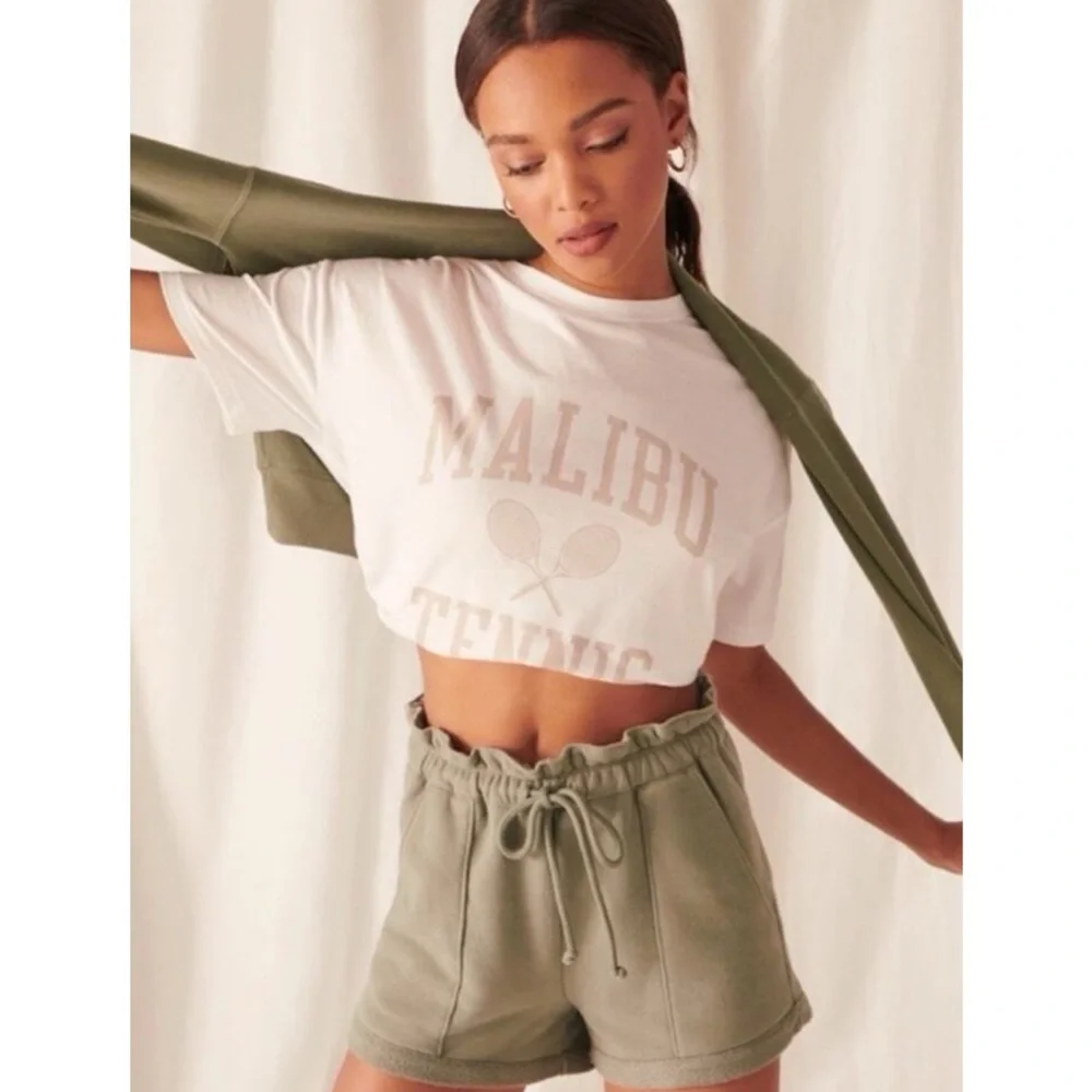 A&F Cloud Paperbag Shorts - Picture 1 of 4